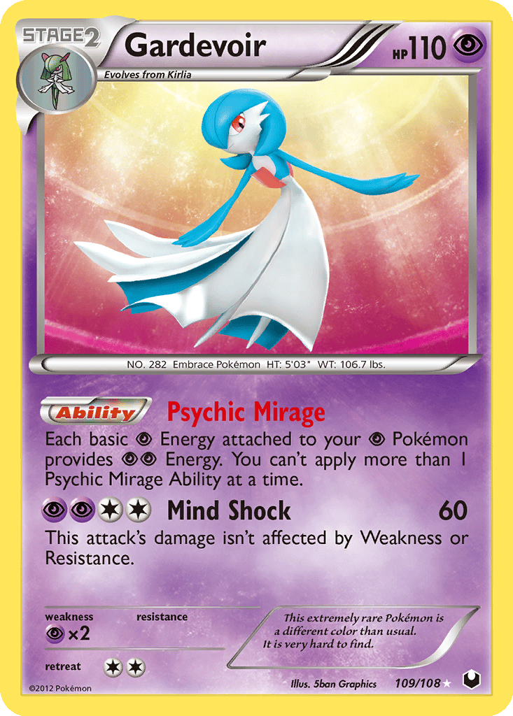 Gardevoir card