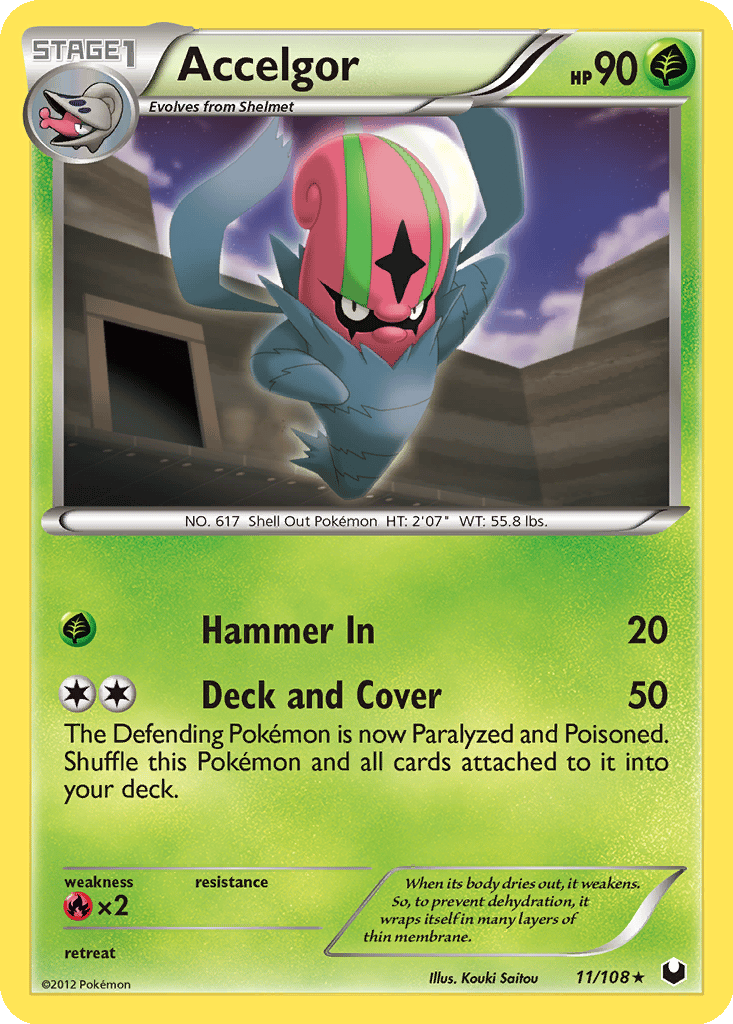 Accelgor card