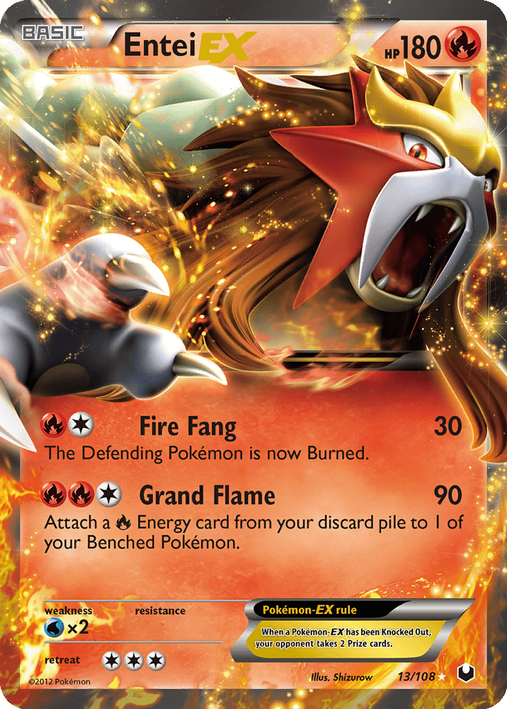 Entei EX card