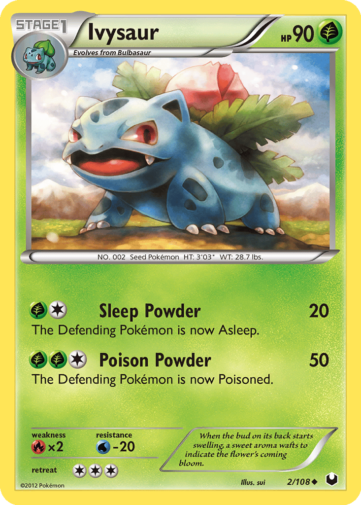 Ivysaur card