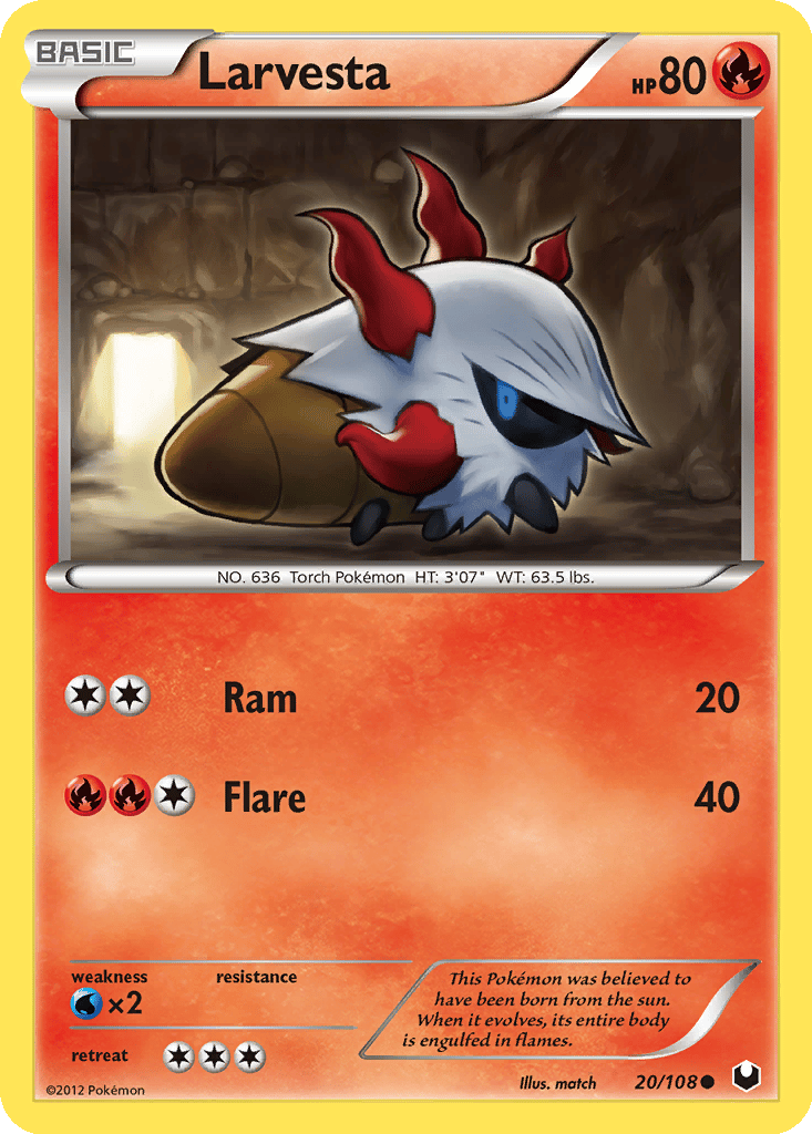 Larvesta card