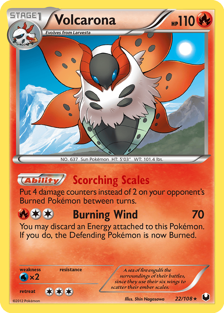 Volcarona card