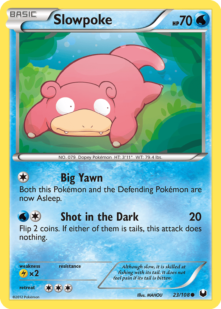 Slowpoke card