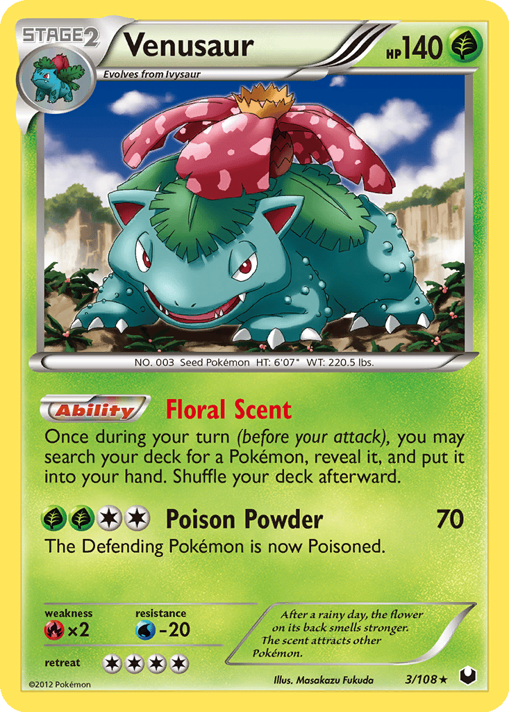 Venusaur card
