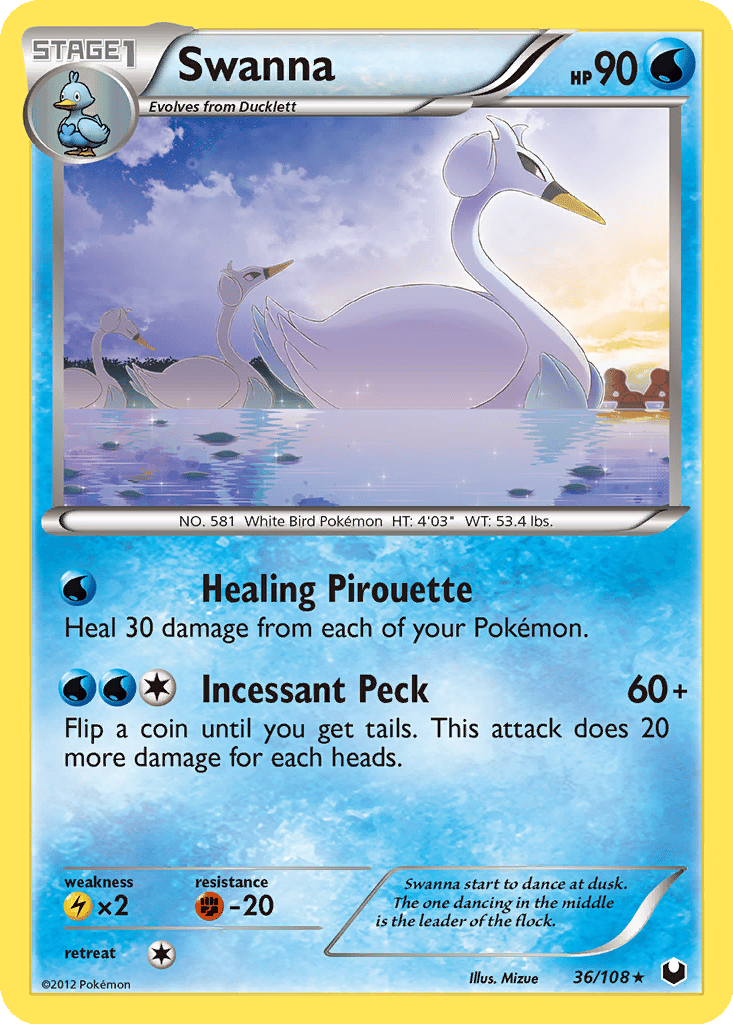 Swanna card