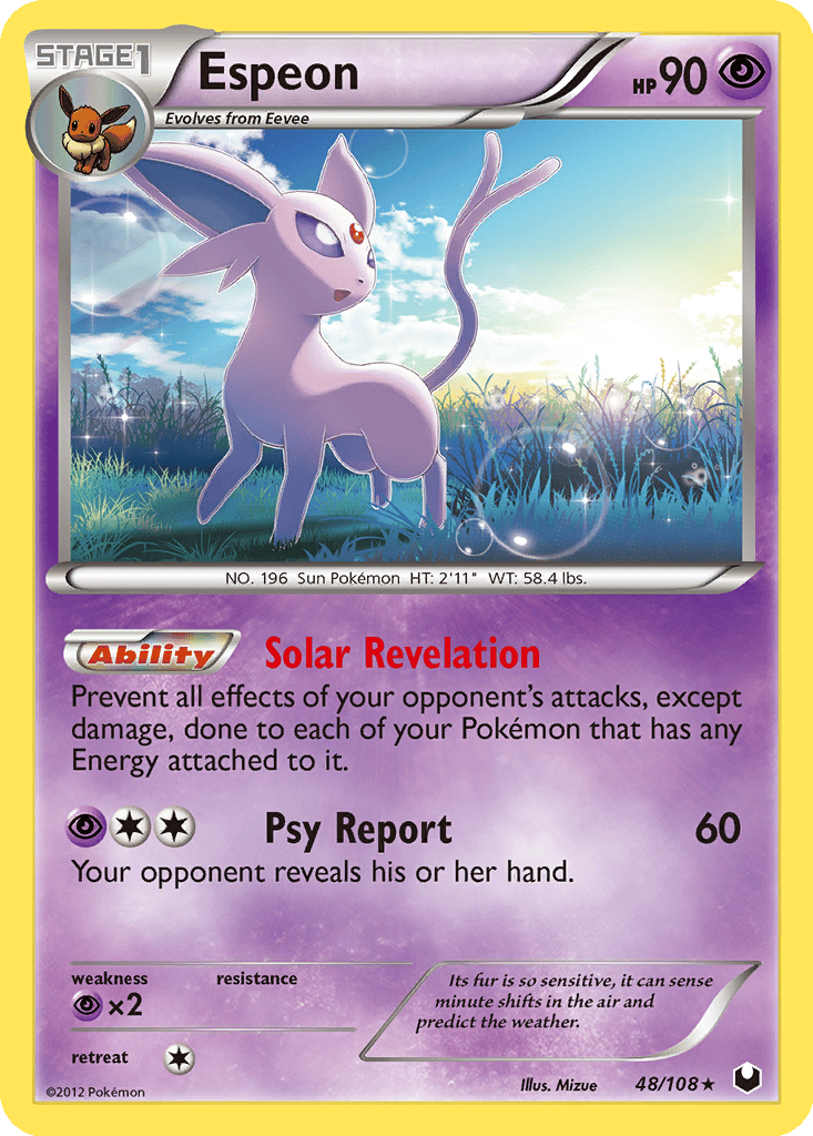 Espeon card