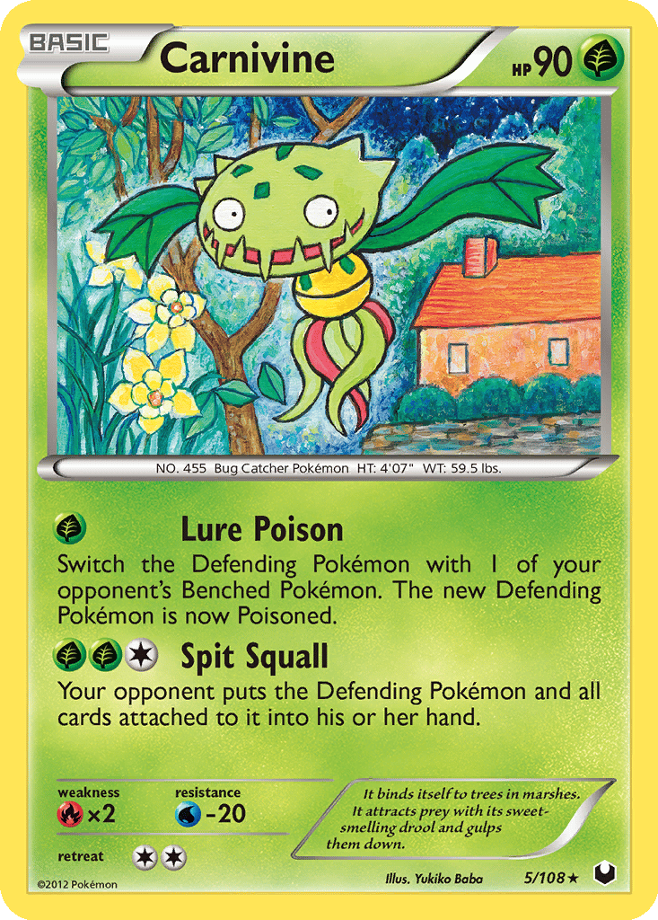Carnivine card