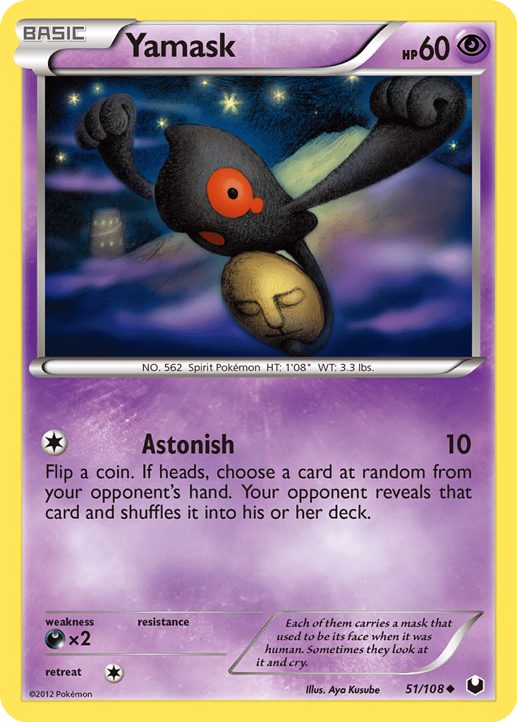 Yamask card