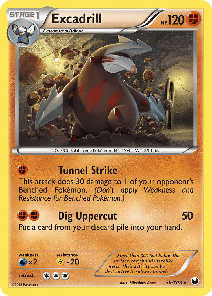 Excadrill card