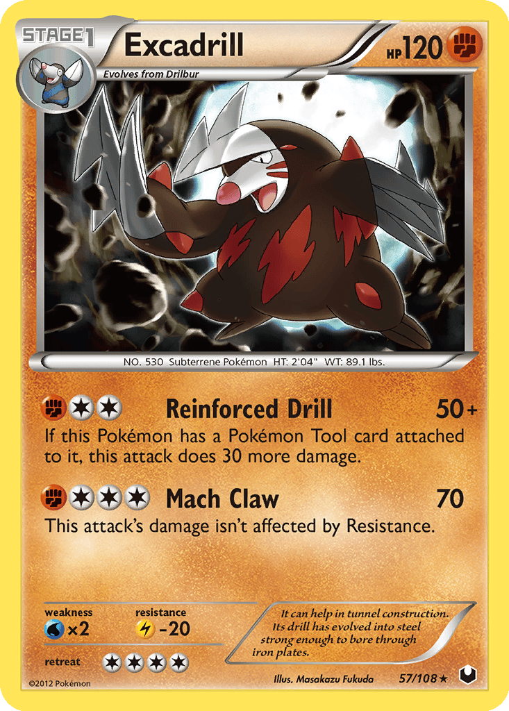 Excadrill card