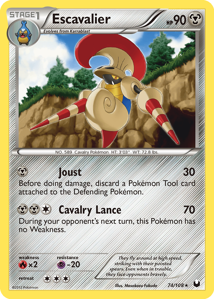 Escavalier card