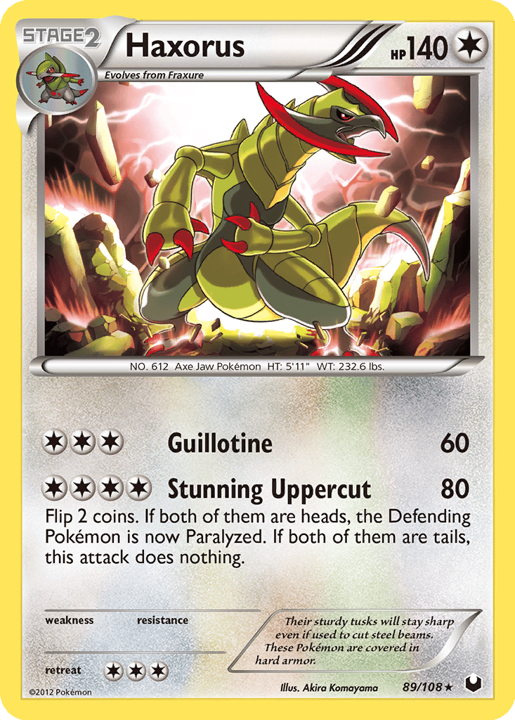 Haxorus card