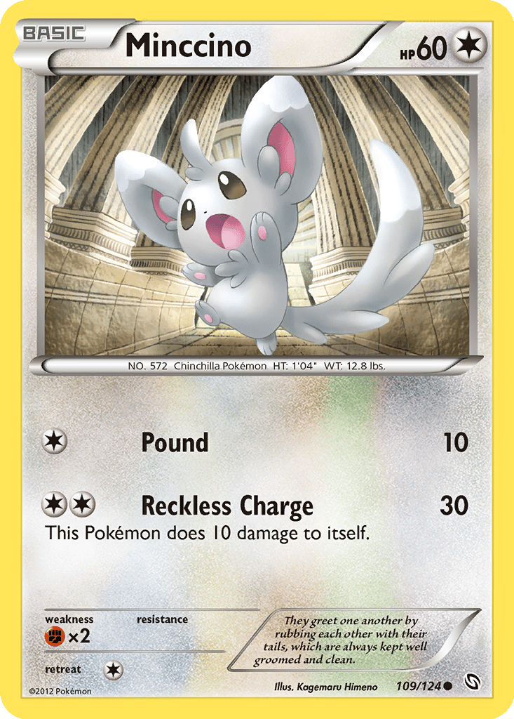 Minccino card