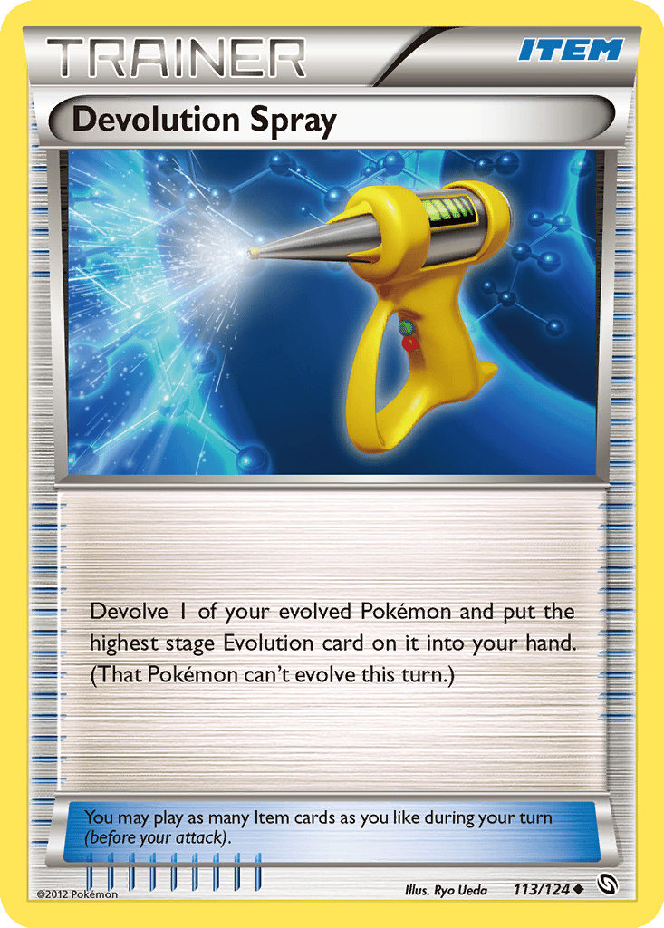 Devolution Spray card