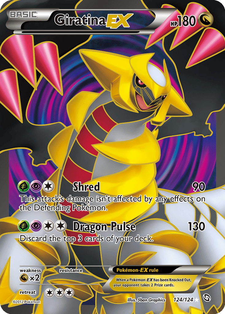 Giratina EX card