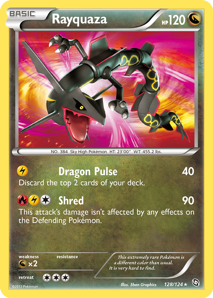 Rayquaza card