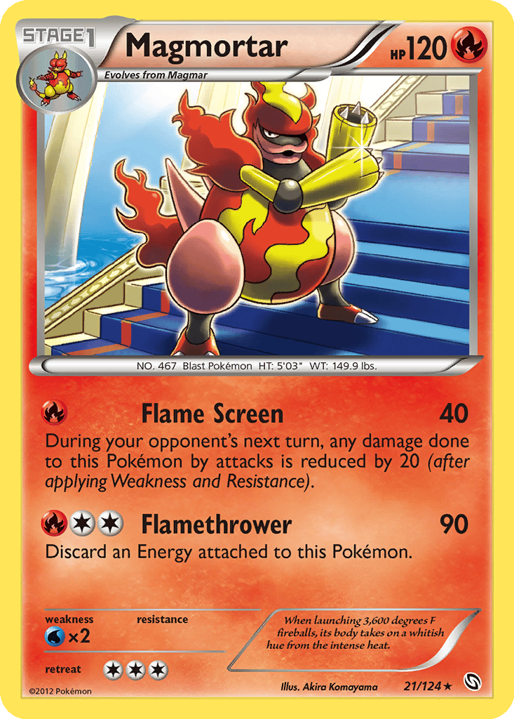 Magmortar card