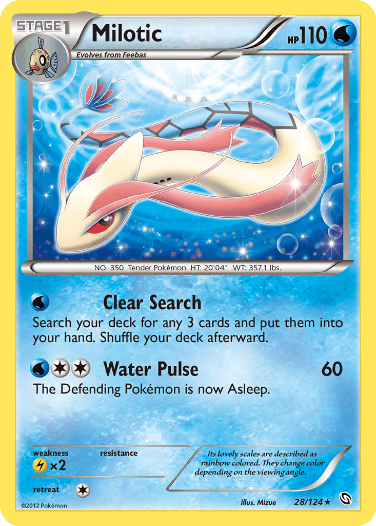 Milotic card