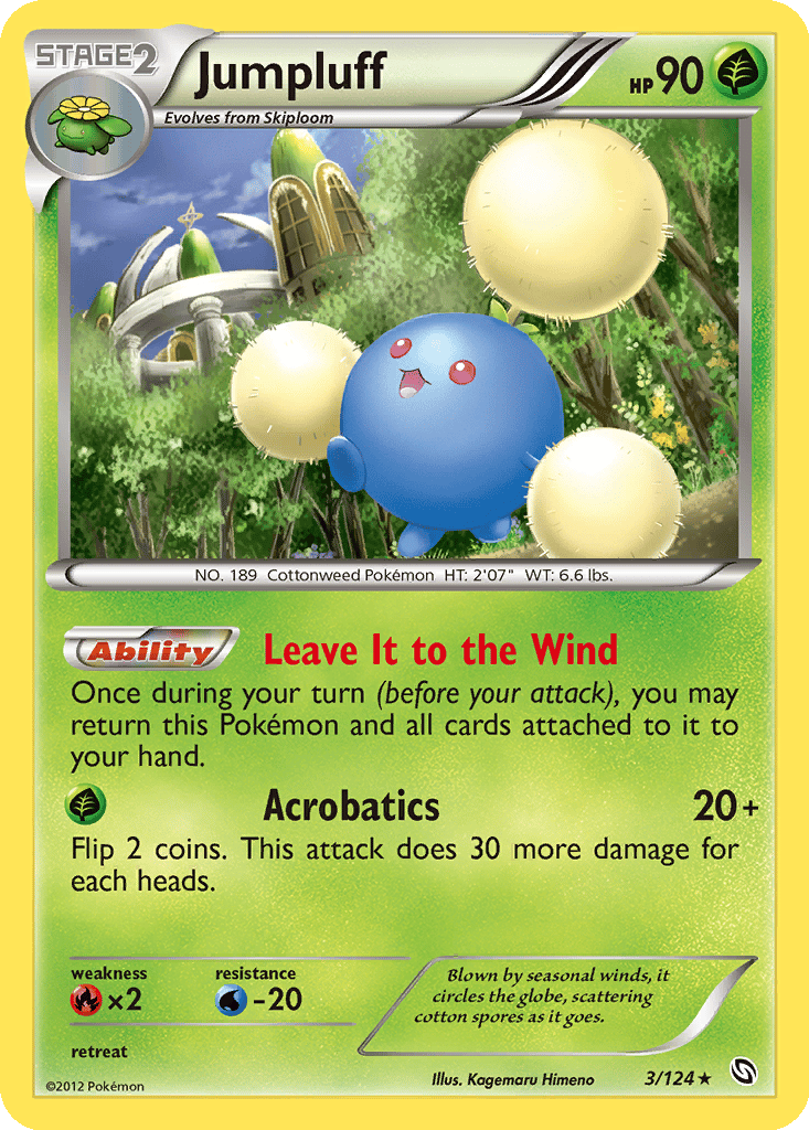Jumpluff card