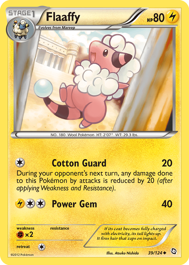 Flaaffy card