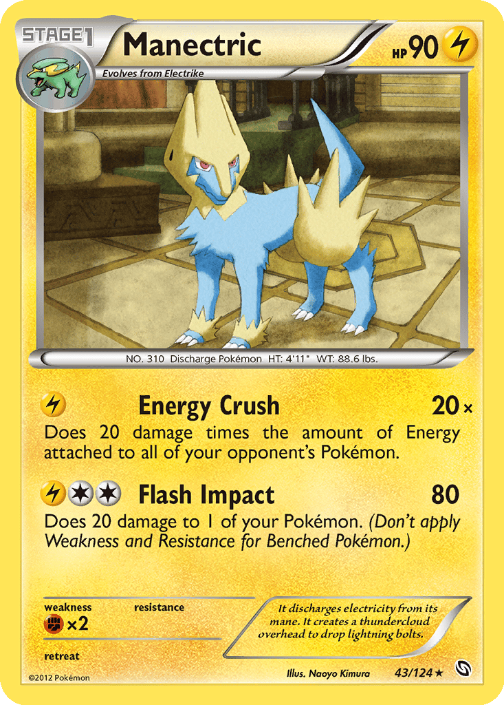 Manectric card