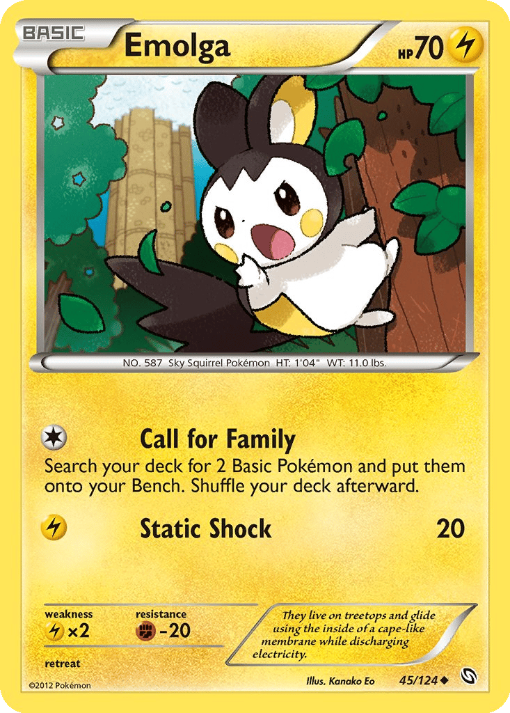Emolga card
