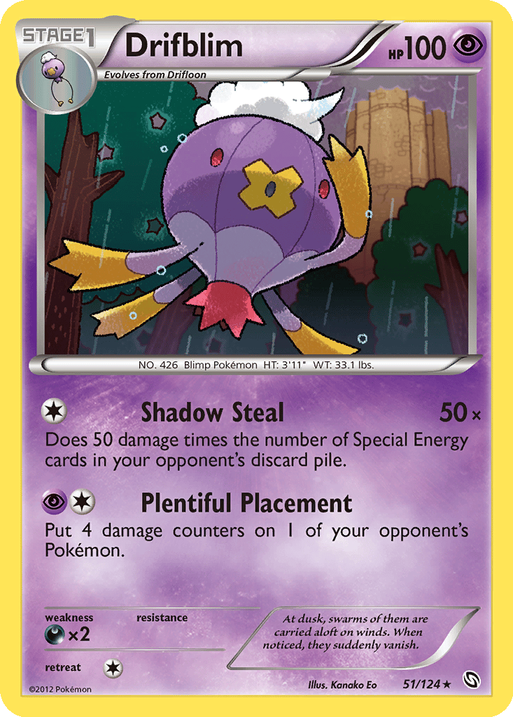 Drifblim card