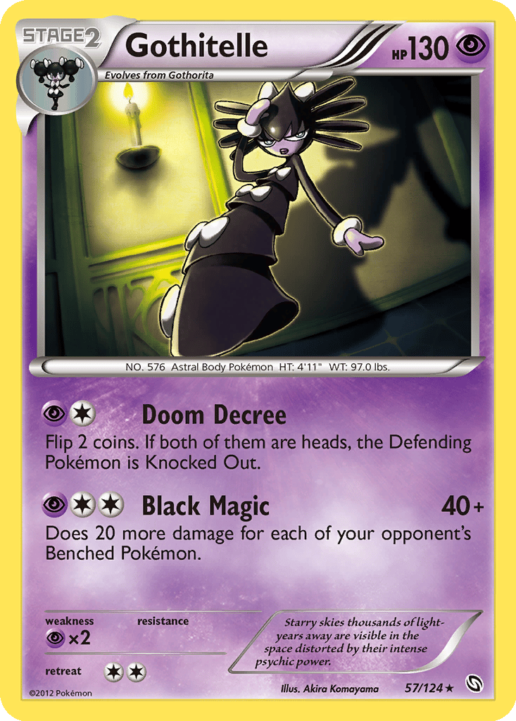 Gothitelle card