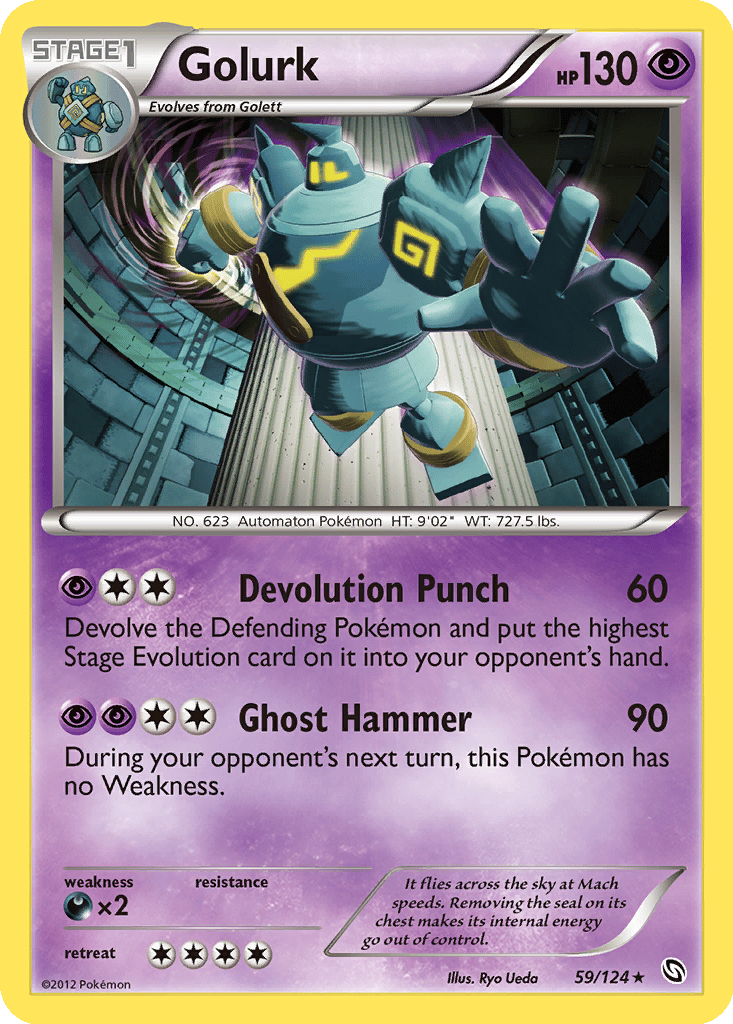 Golurk card