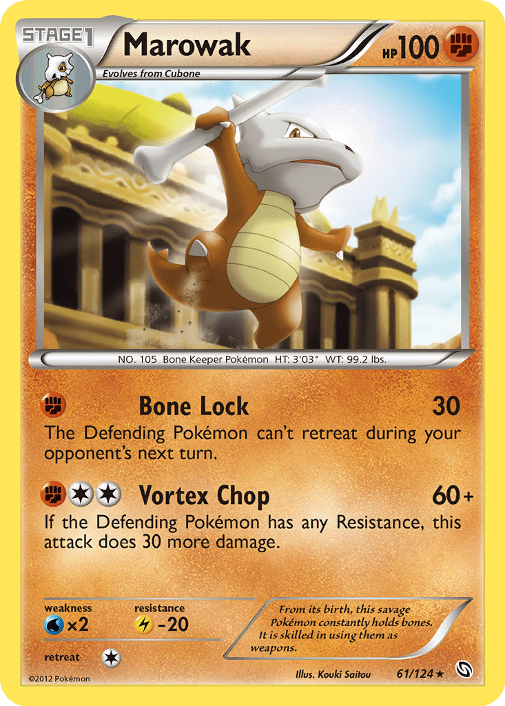 Marowak card