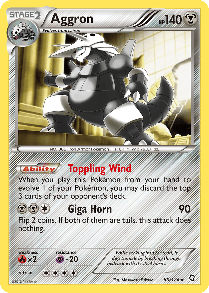 Aggron card