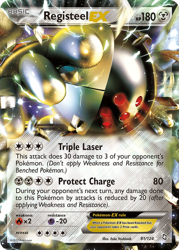 registeel pokemon card price Mint / near mint condition trading card Pokemon Single Card LEGENDS AWAKENED