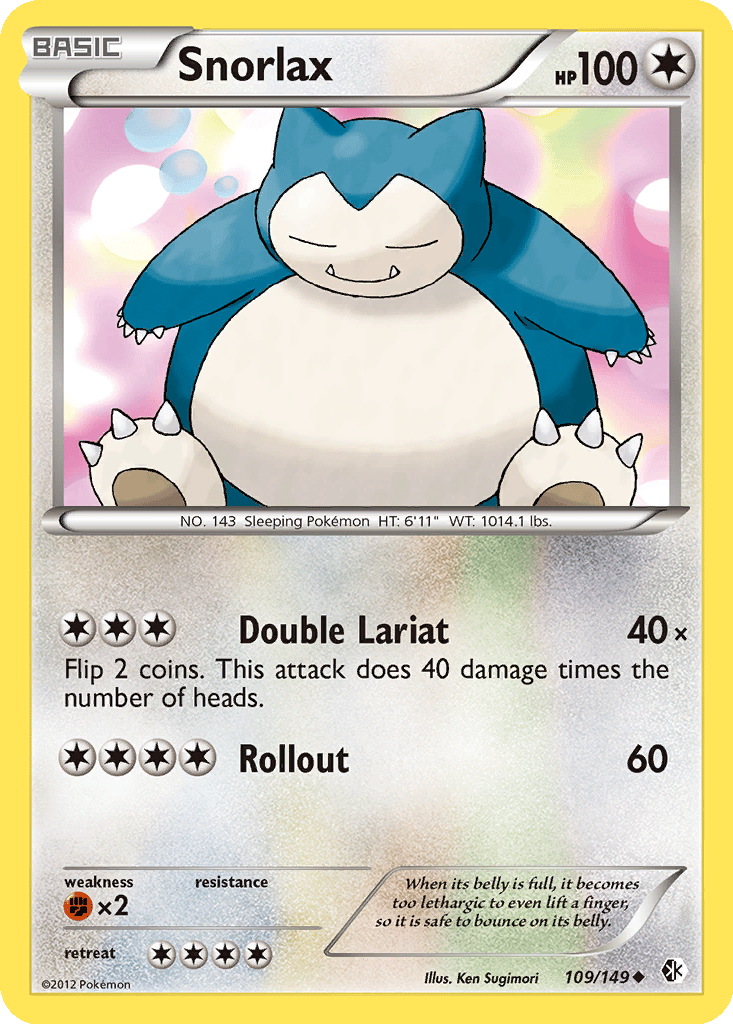 Snorlax card
