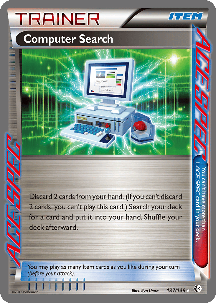 Computer Search card