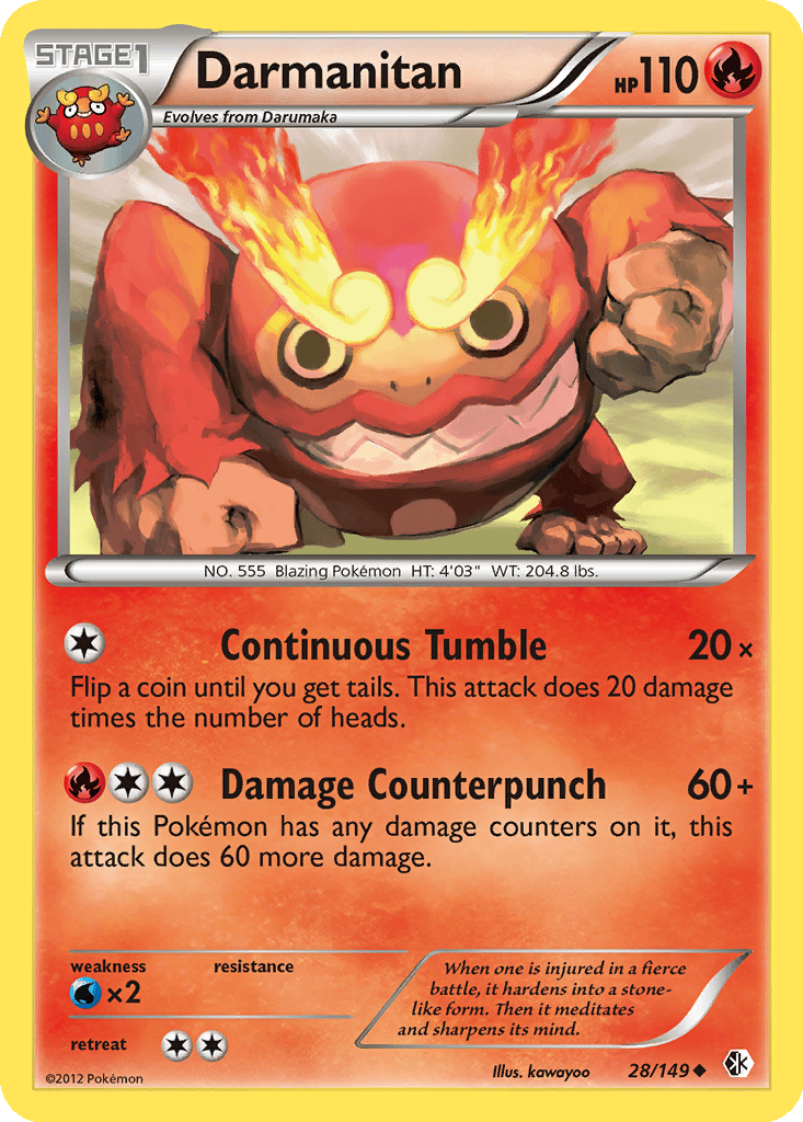 Darmanitan card