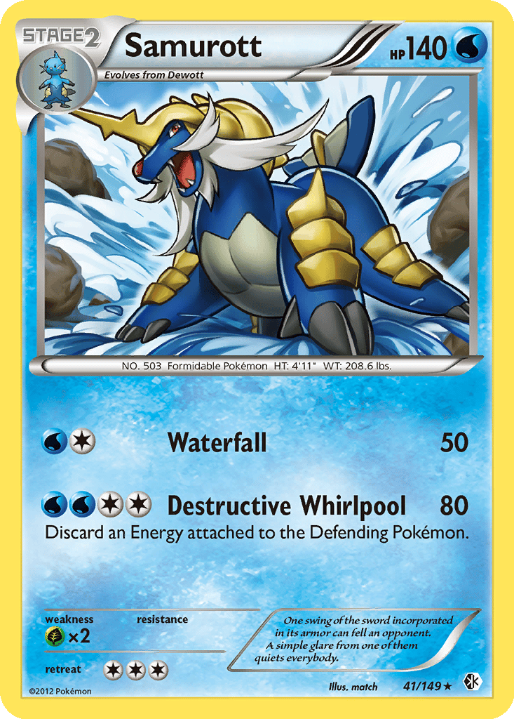 Samurott card