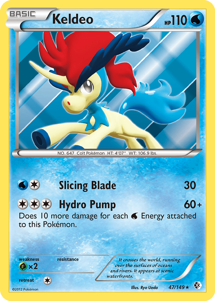 Keldeo card