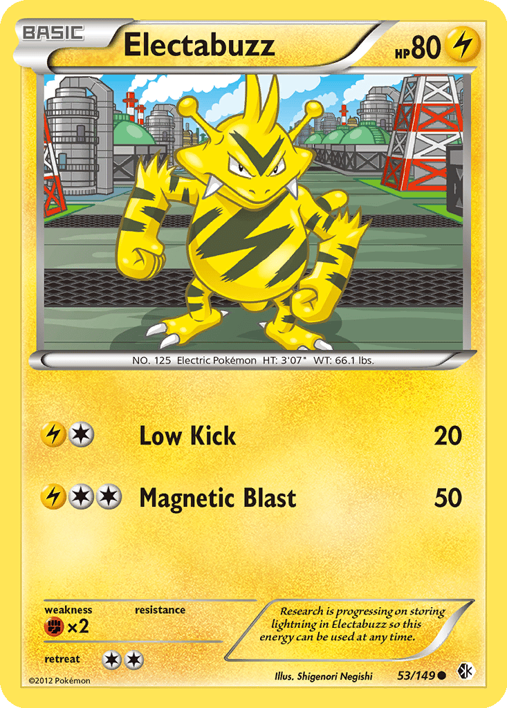 Electabuzz card