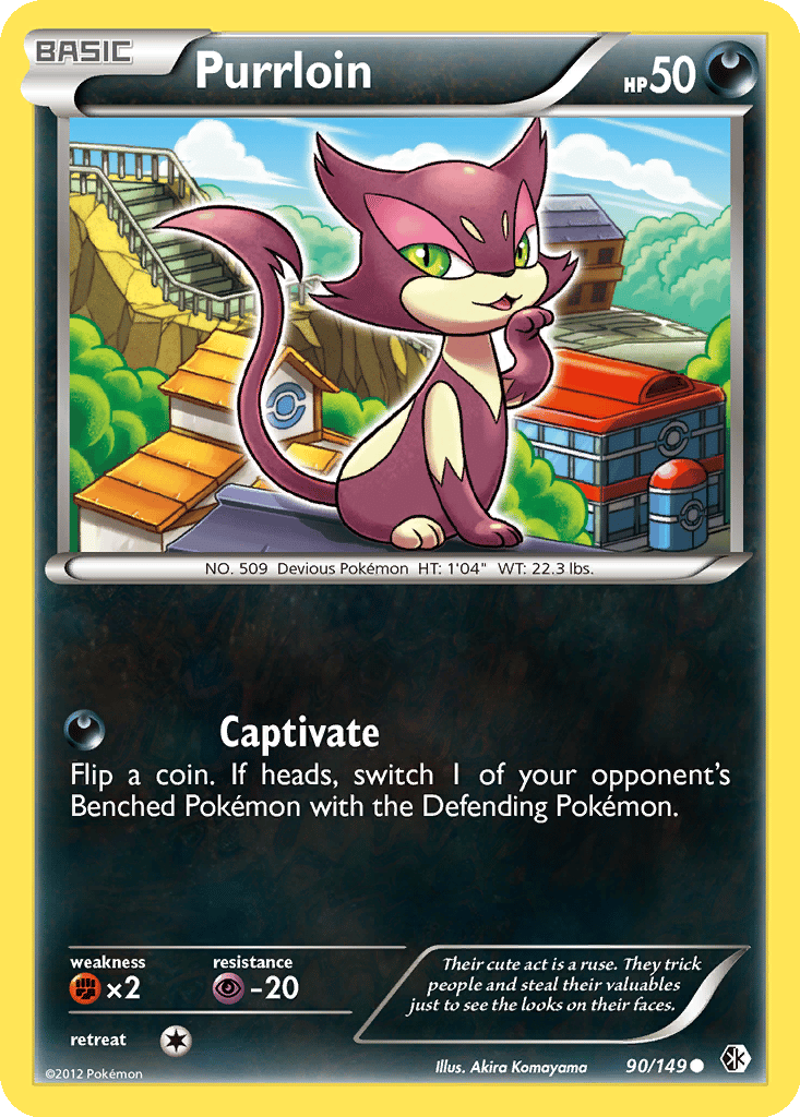 Purrloin card