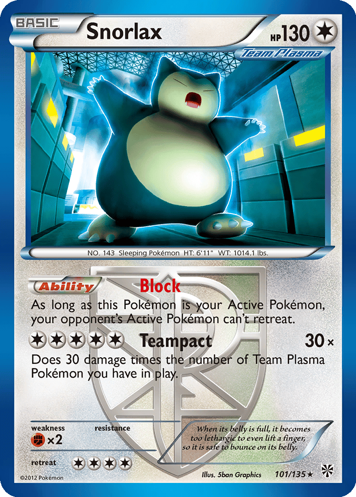 Snorlax card