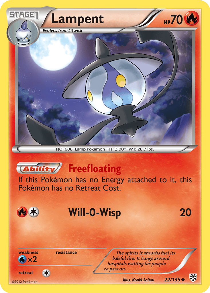 Lampent card