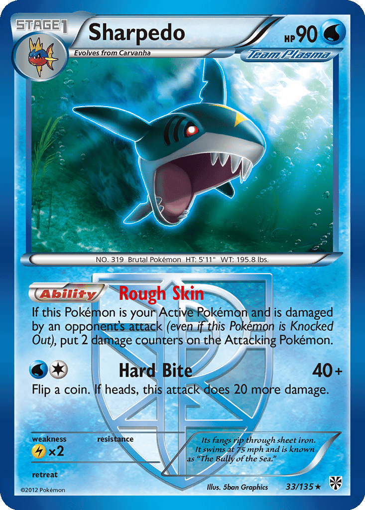 Sharpedo card