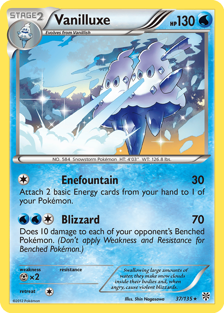 Vanilluxe card