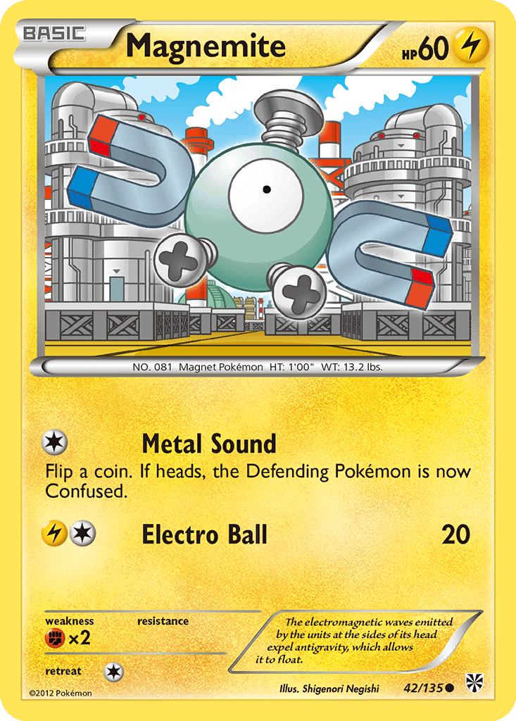 Magnemite card