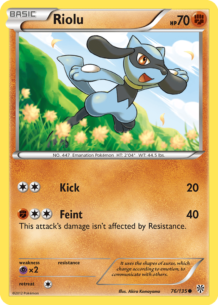 Riolu card