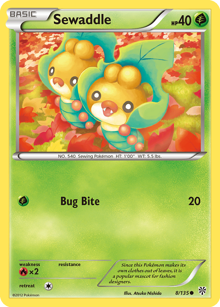 Sewaddle card