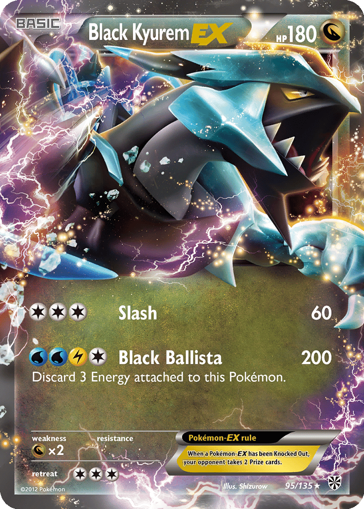 Black Kyurem EX card