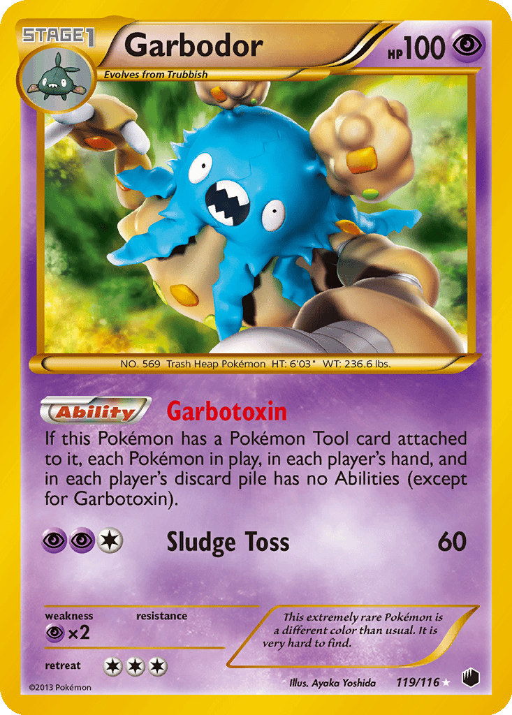 Garbodor | Dex - for TCG Collectors
