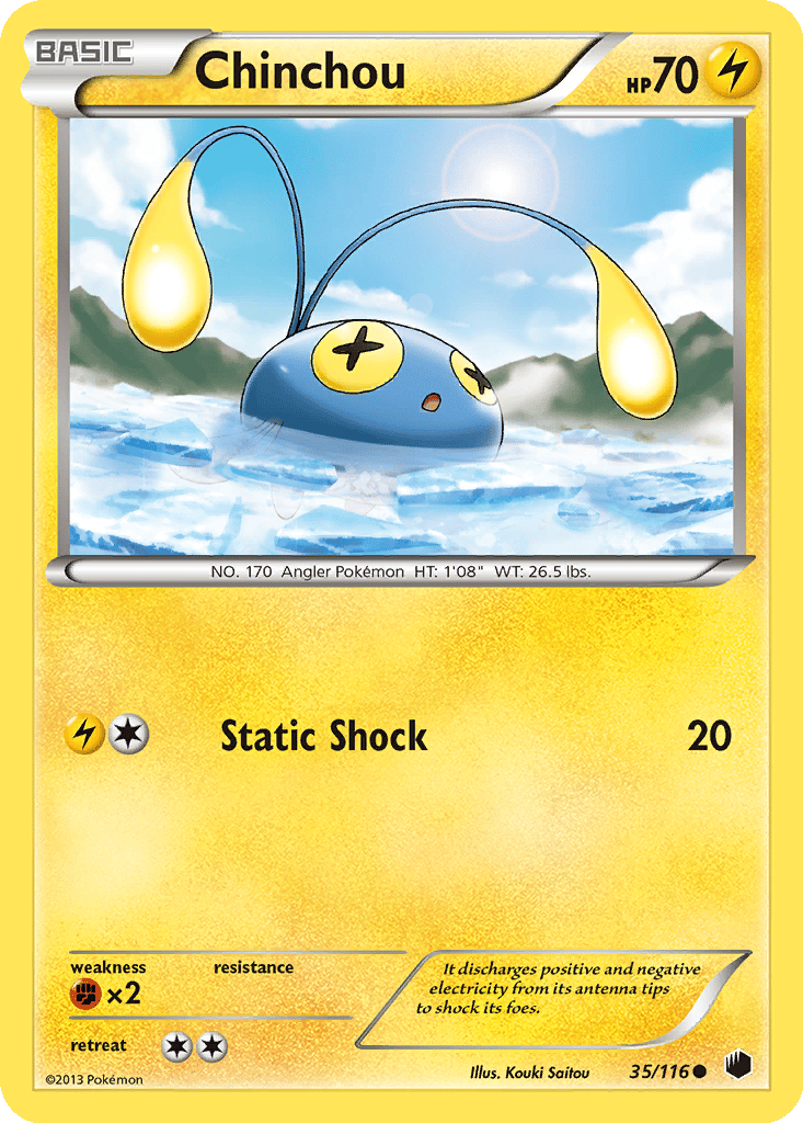 Chinchou card