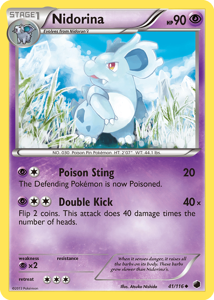Nidorina card